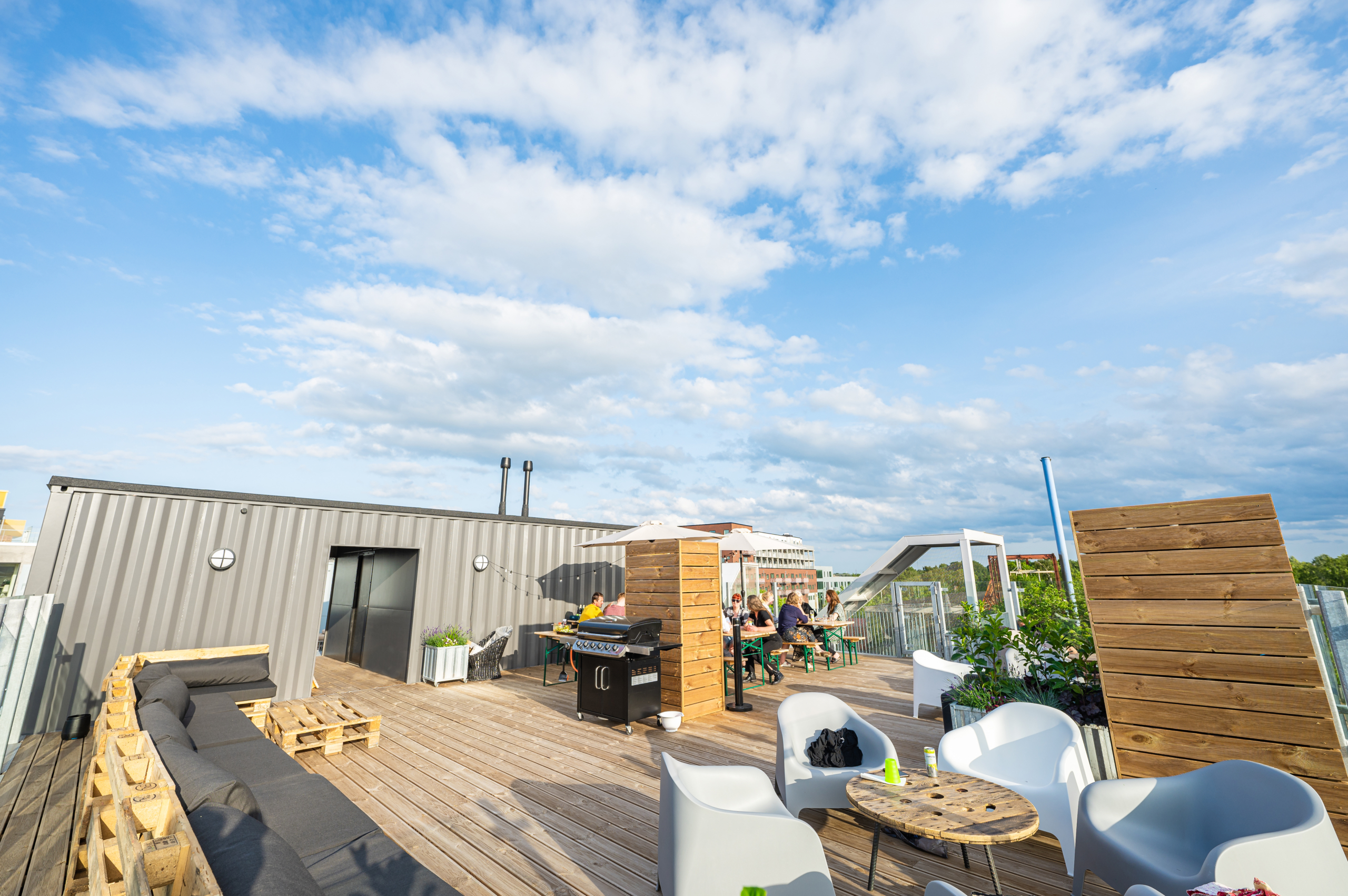 Tagterrasse | Container Living Musicon